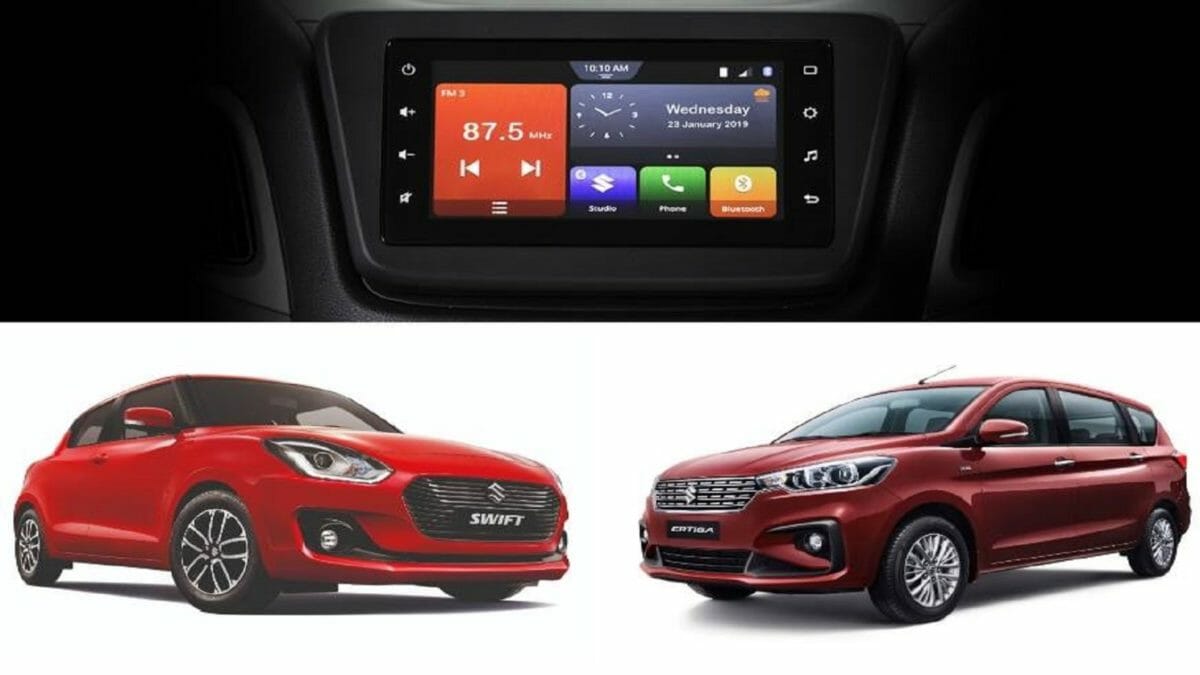 Maruti Swift Ertiga Smartplay Infotainment