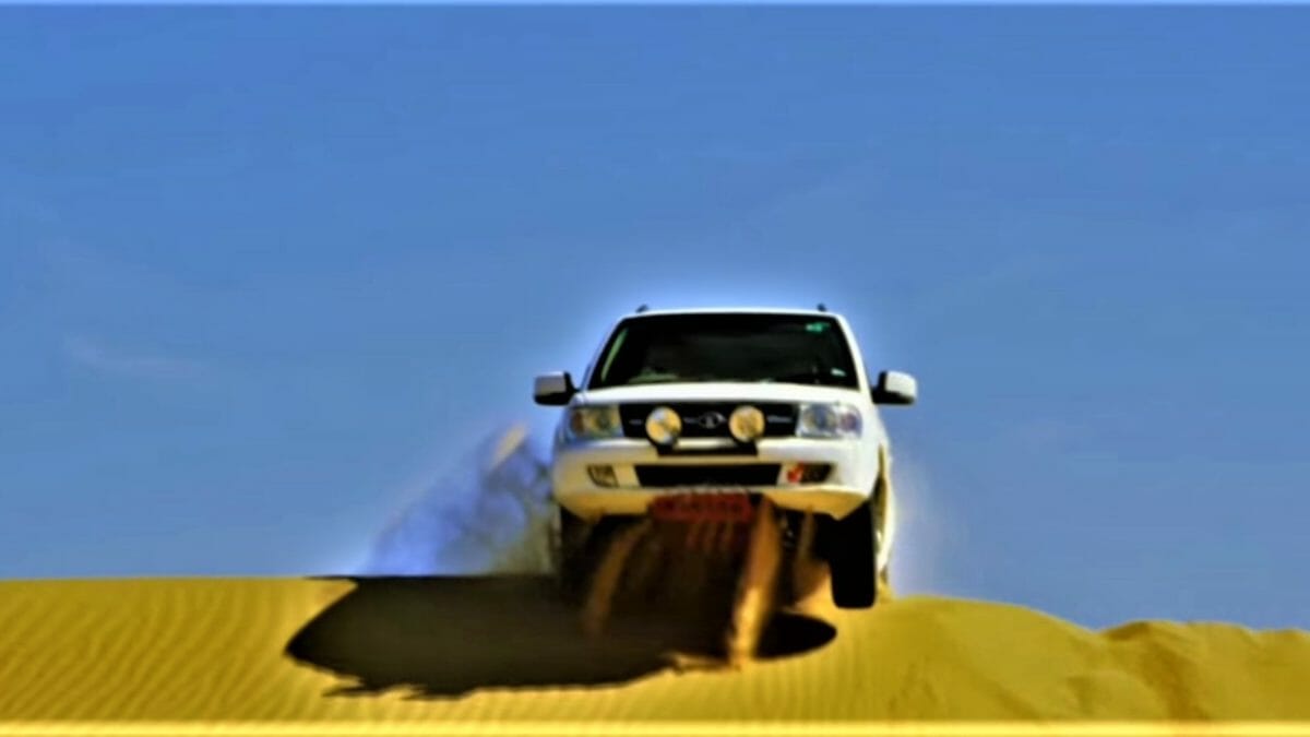 Tata Safari Off Road