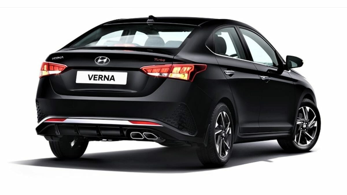 Hyundai Verna Turbo Rear