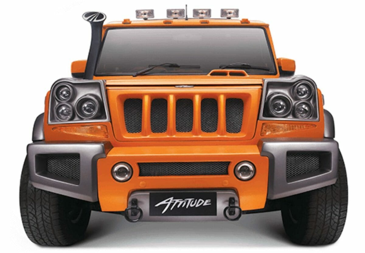 Mahindra Bolero Attitude front