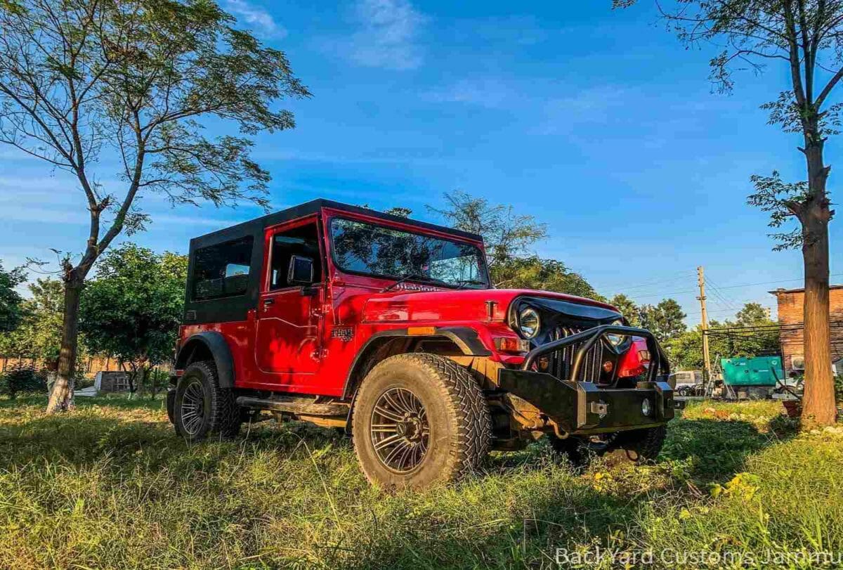 Mahindra Thar exterior