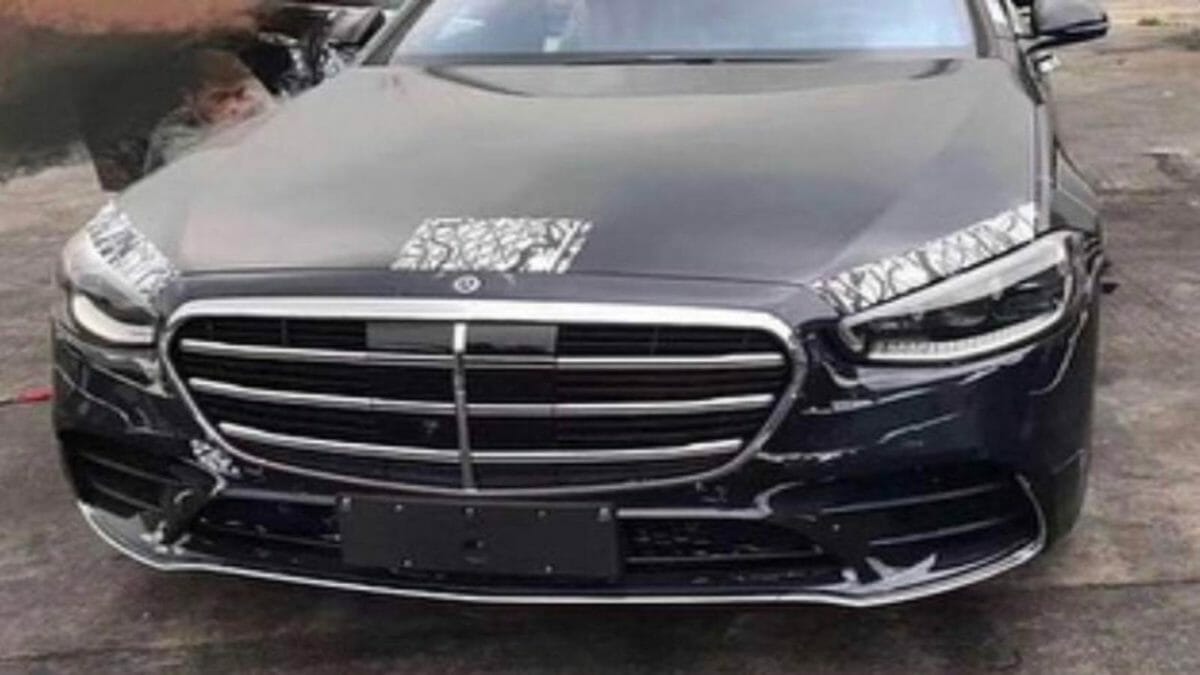 Mercedes S class leaked front (1)