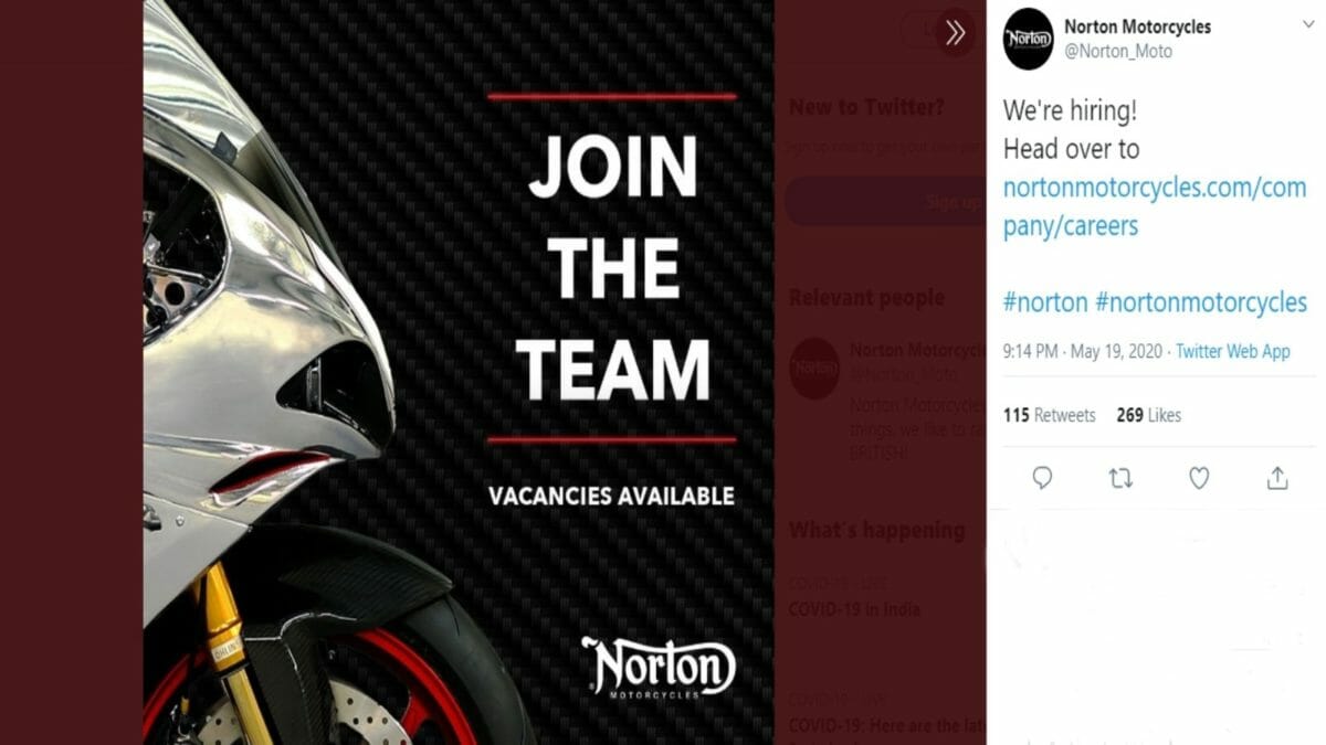 Norton hiring