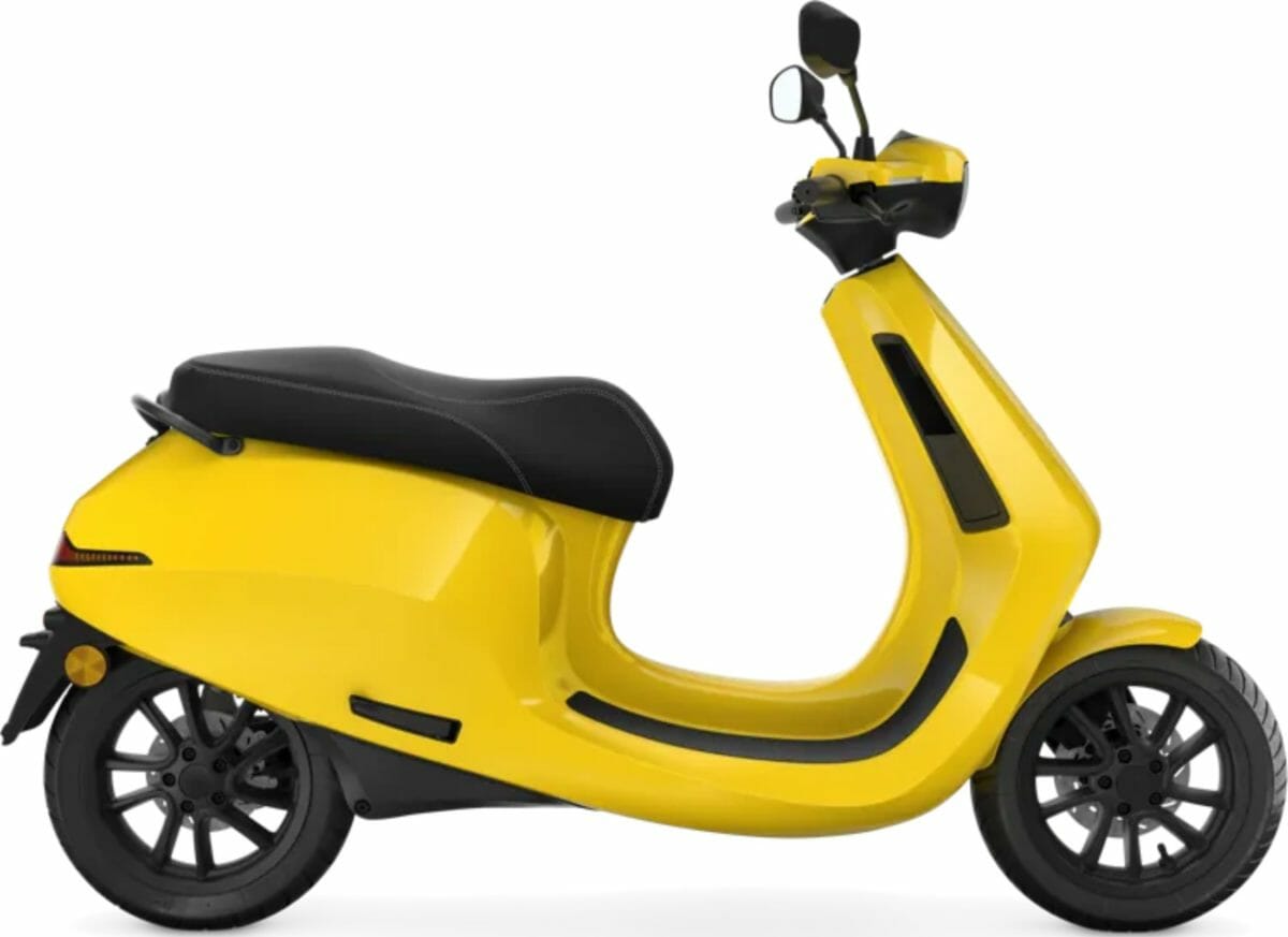 Ola Electric Scooter side profile