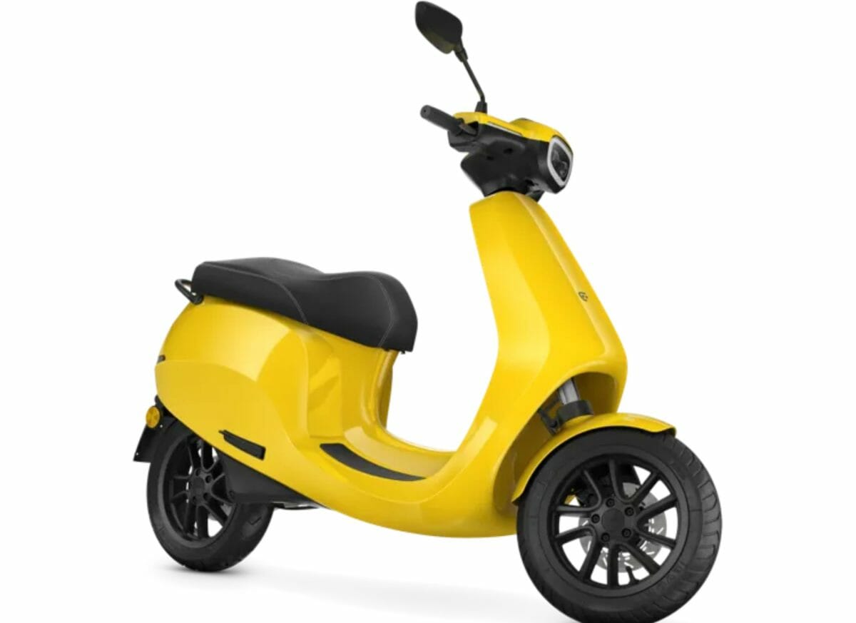 Ola Electric scooter front right