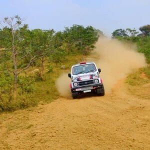 Rally spec Maruti Gypsy