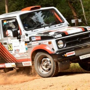 Rally spec Maruti Gypsy