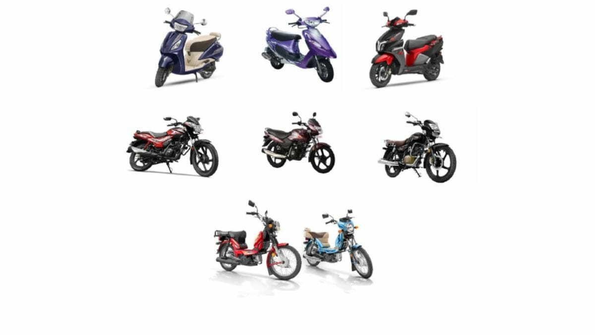 TVS BS6 Range