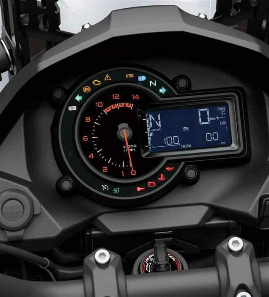 xkawasaki versys 1000 bs6 instrument cluster