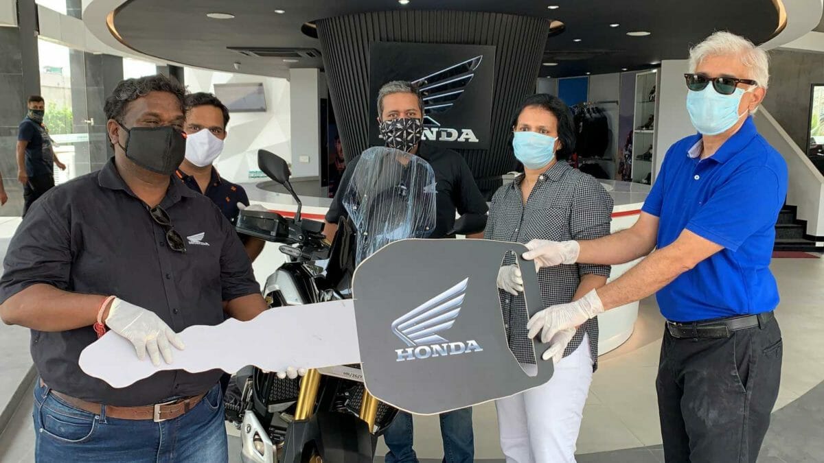 Honda Africa Twin Delivery in India