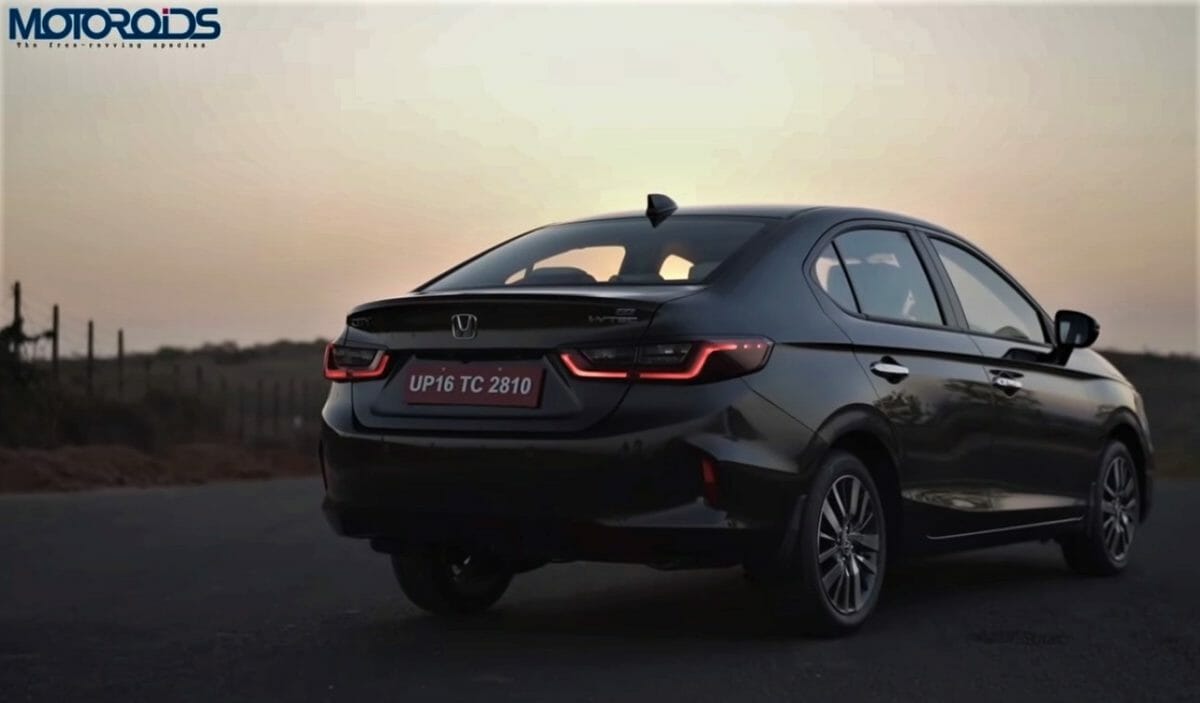 2020 Honda City Rear