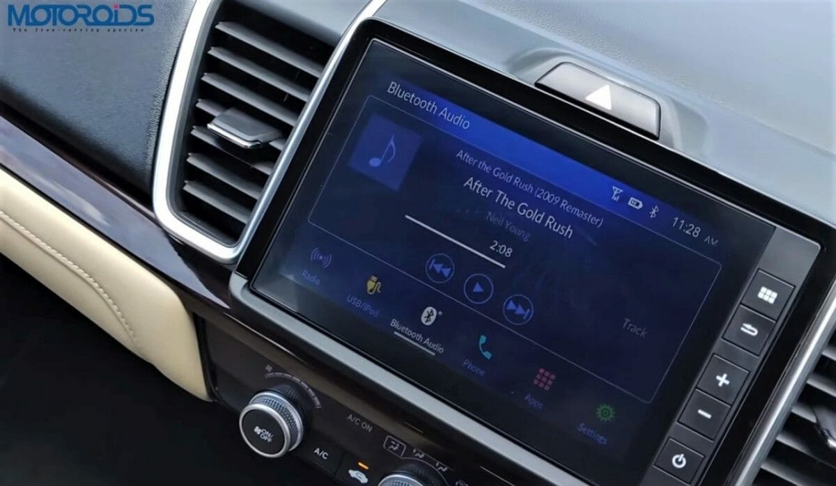 2020 Honda City audio system