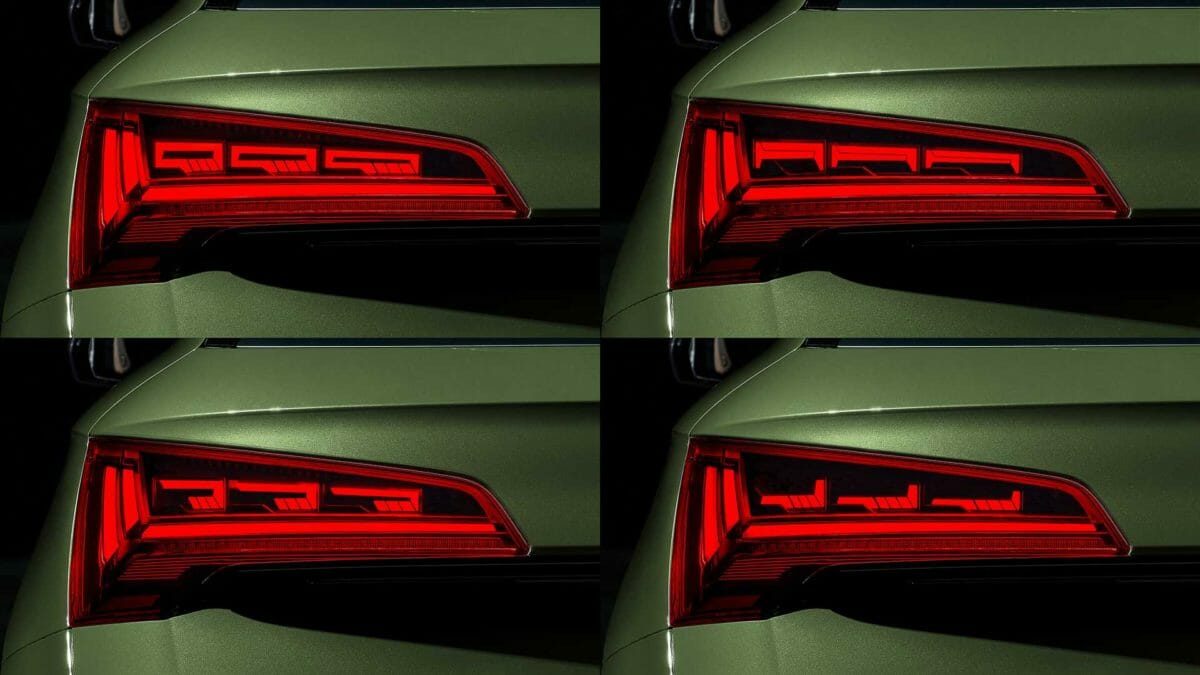 2021 audi q5 rear taillight