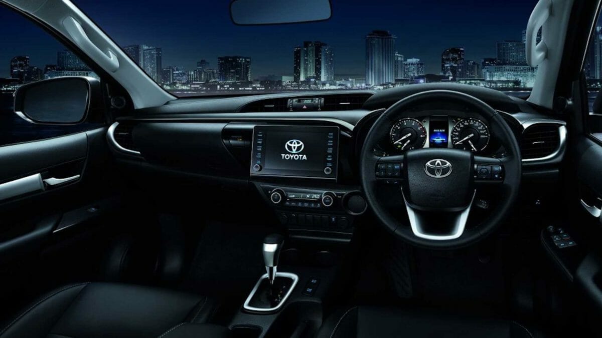 2021 toyota hilux launched in thailand interior