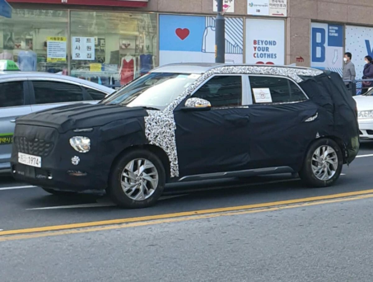 seater creta spied testing