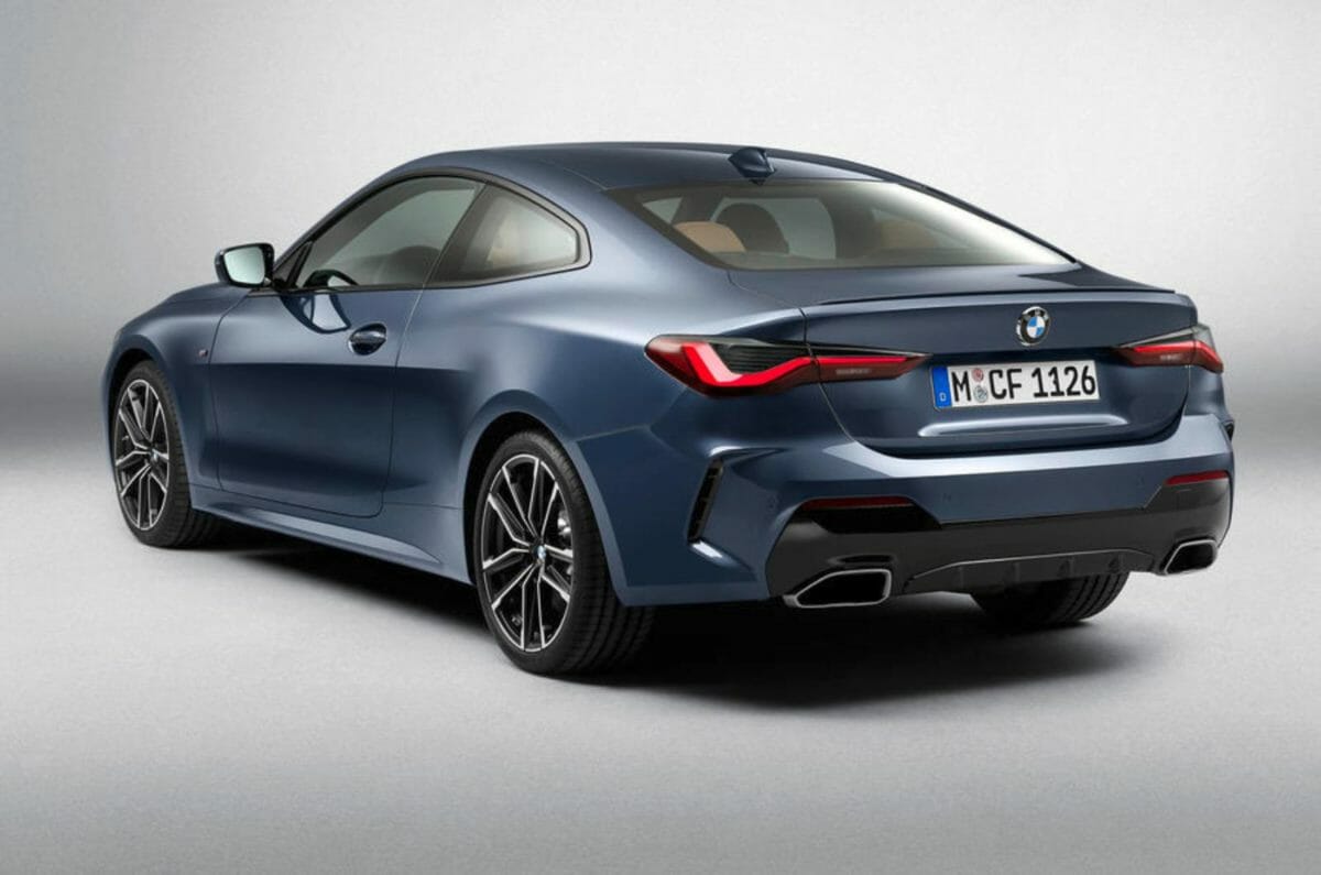 BMW 4 series coupe rear (1)