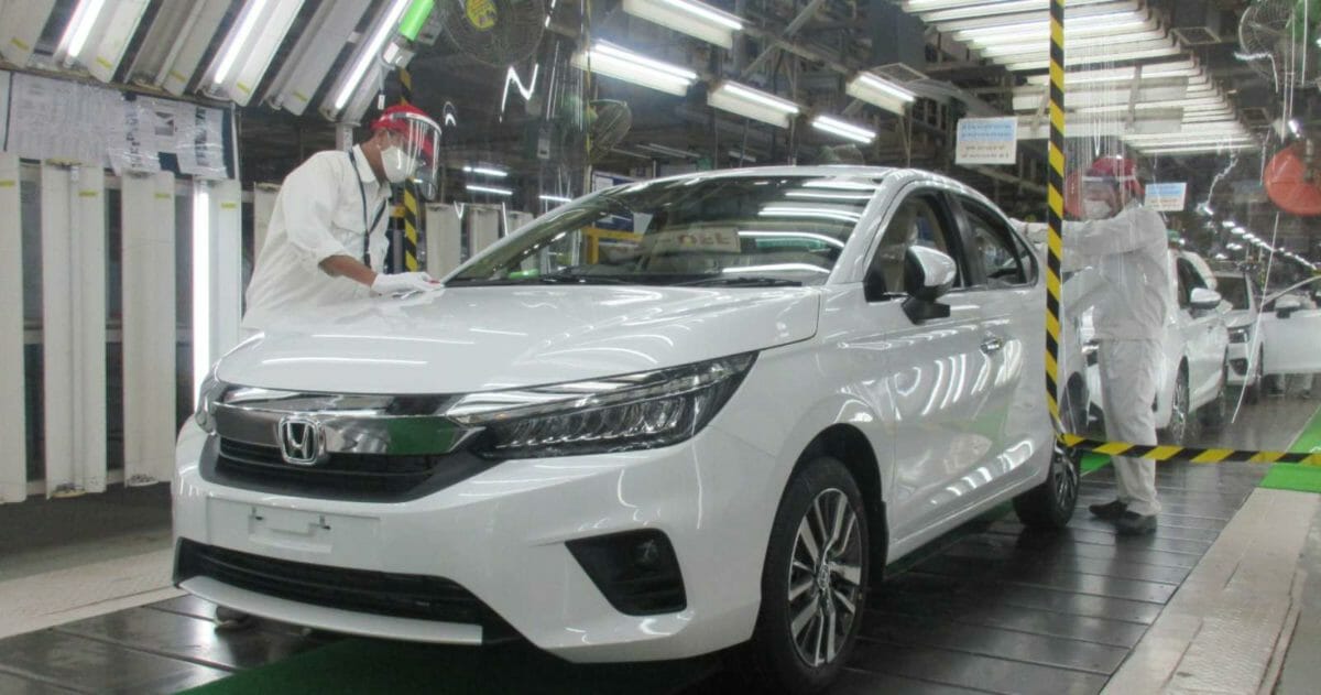 Honda City Production Begins