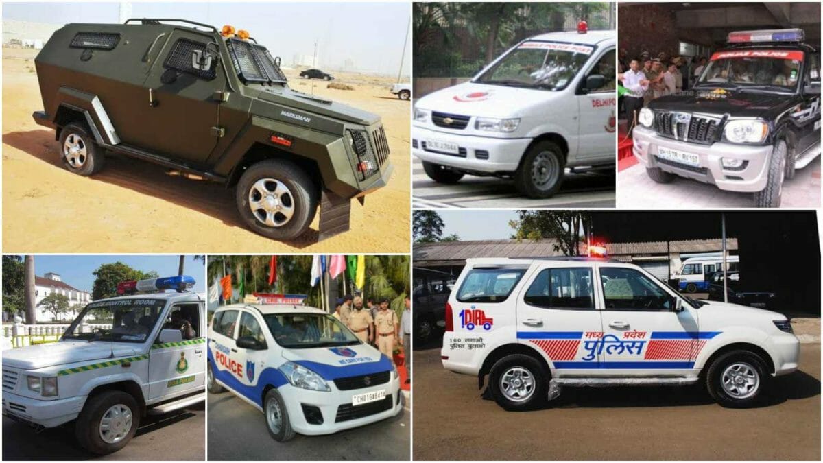 Indian Police cars