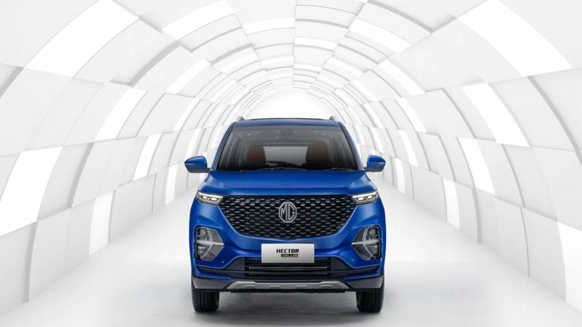 Mg Hector Plus listed