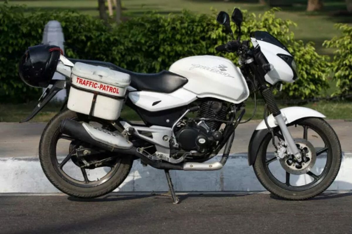 Police Force Bajaj Pulsar