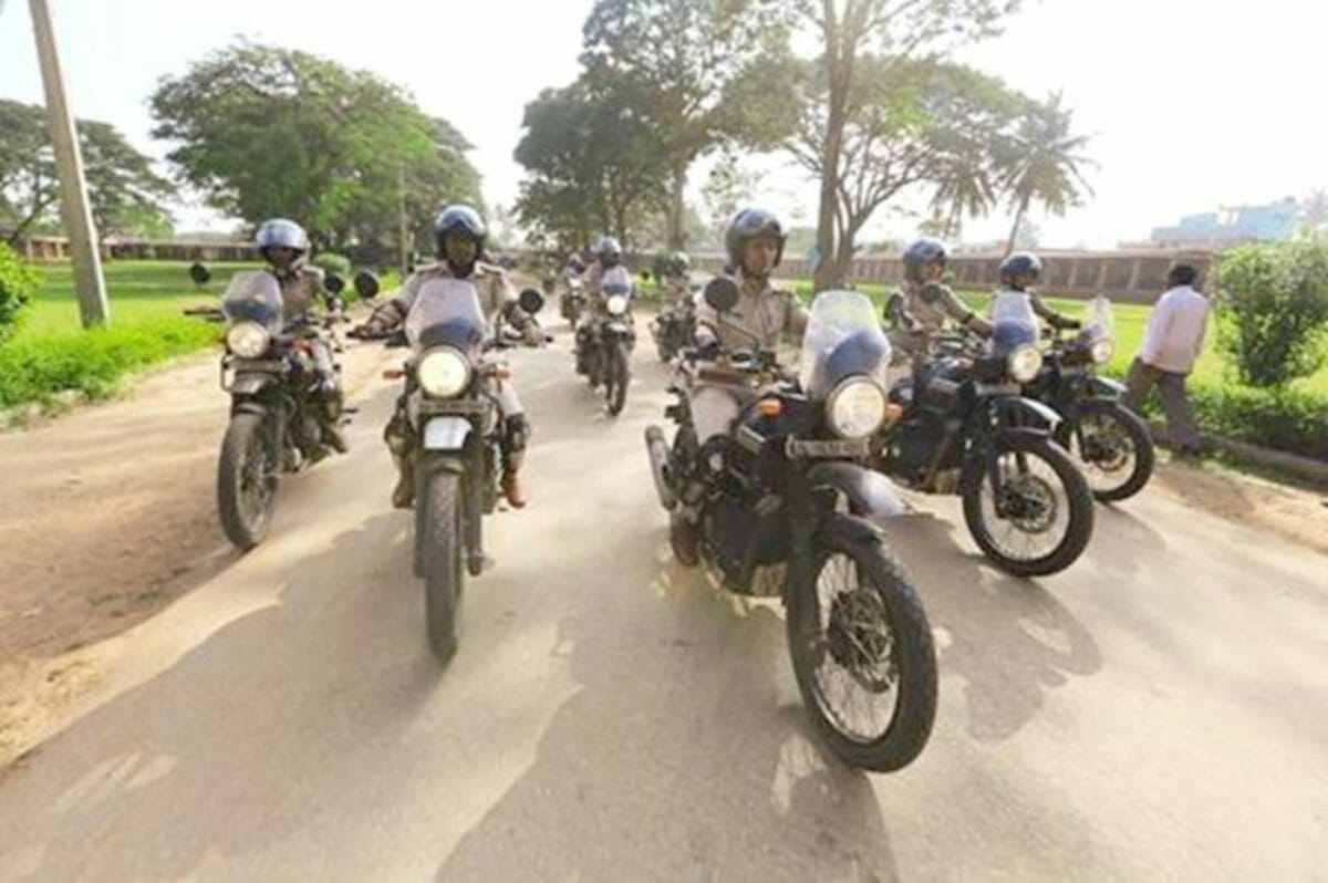 Police Force Royal Enfield Himalayan