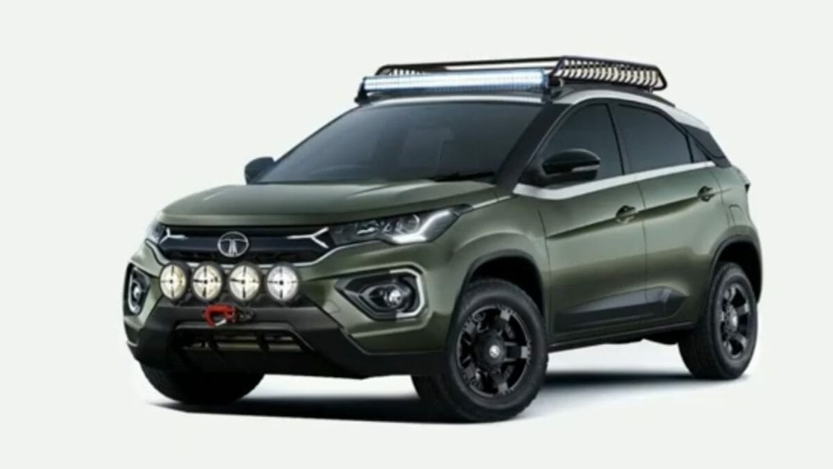 Tata Nexon Off road render