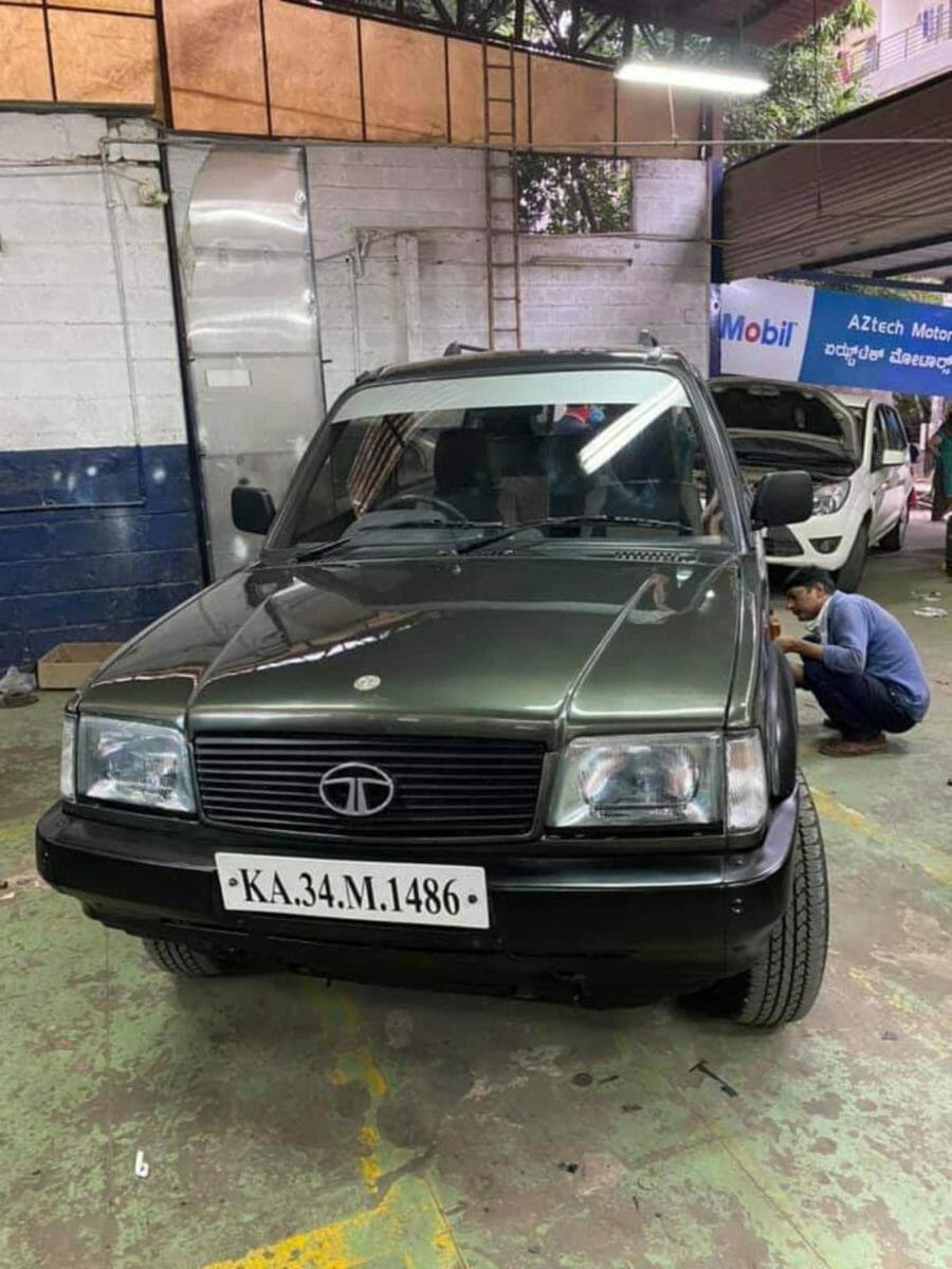 Tata Sierra restored front