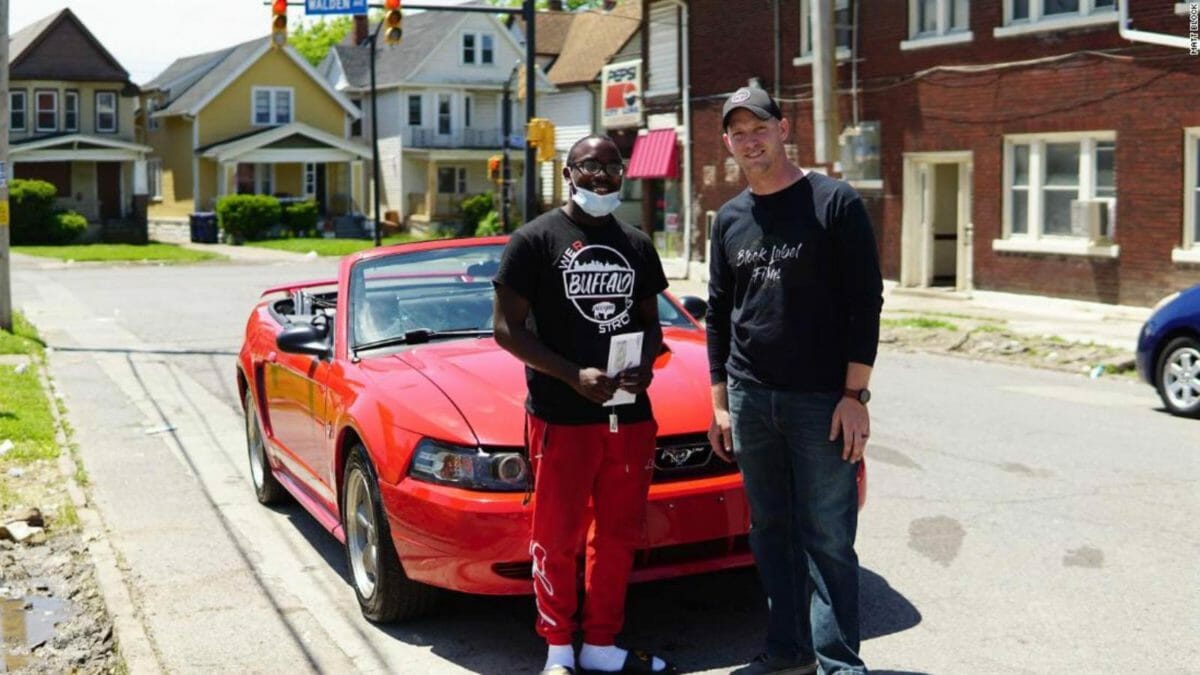 Teen got mustang as a gift