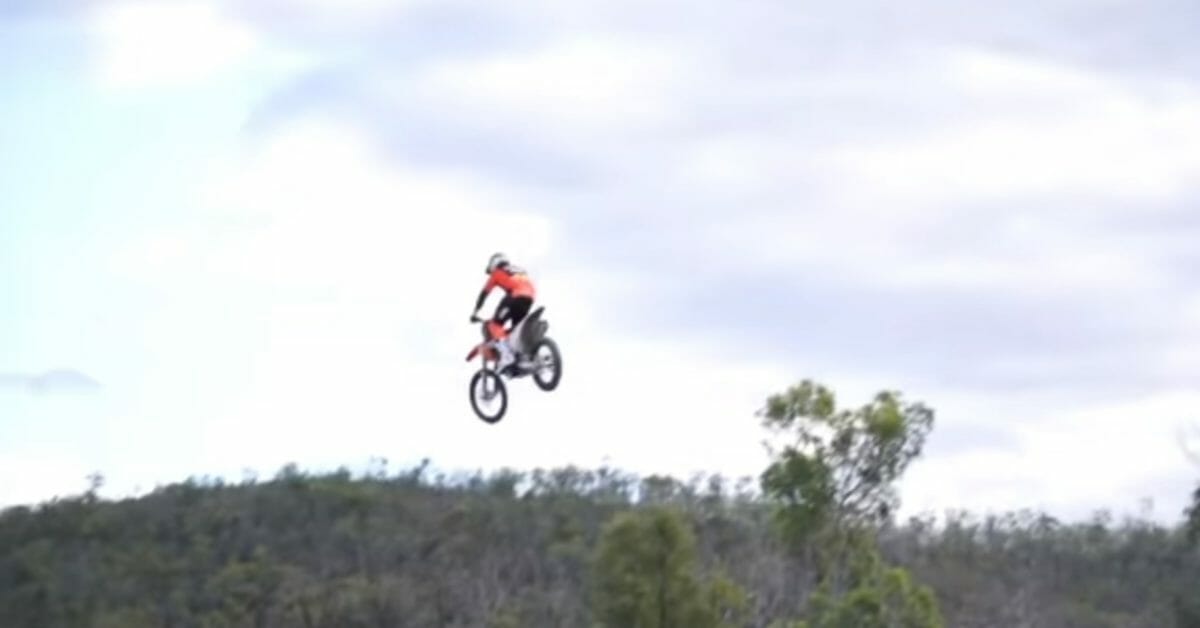 Toby Price  Foot Jump
