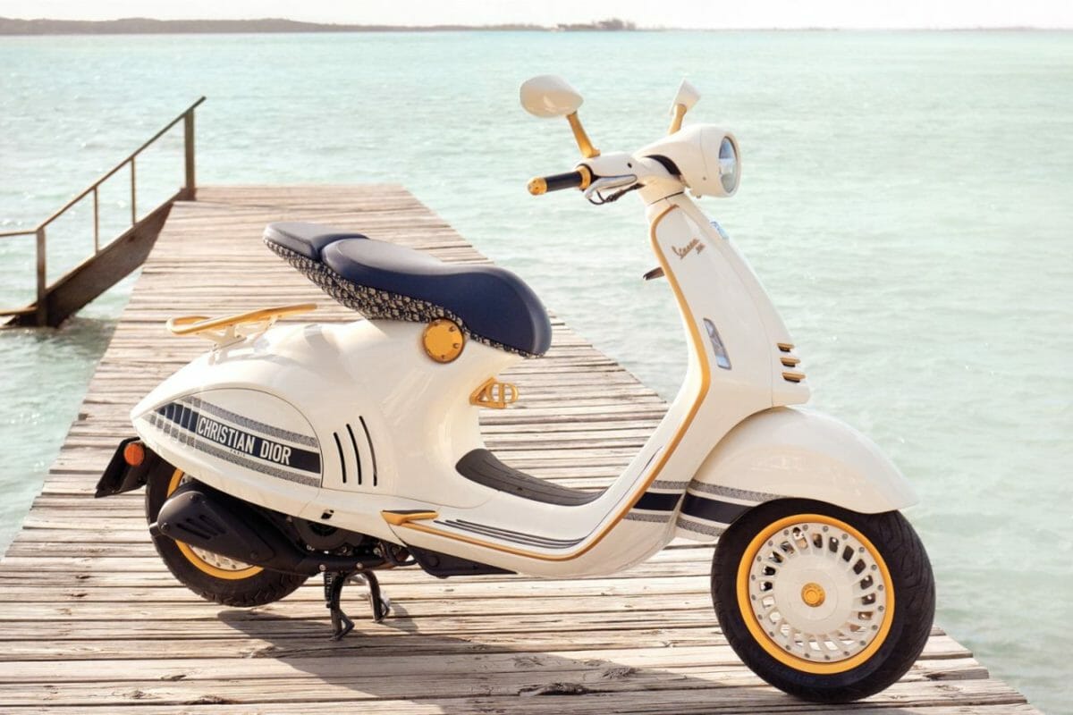 The Vespa 946 Christian Dior Is A Limited Edition Scooter The Vespa 946 Christian Dior Is A Limited Edition Scooter