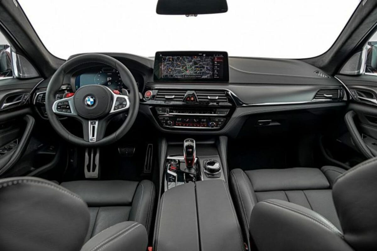 new bmw m5 competion interior