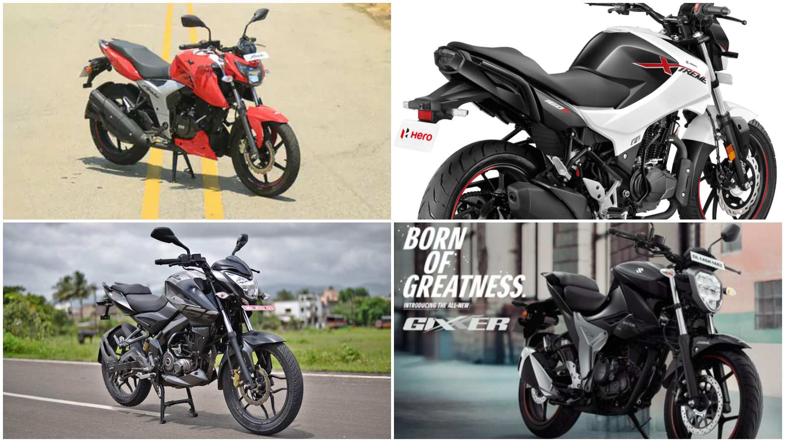 Price And Specs Comparison Hero Xtreme 160r Vs Apache Rtr 160 4v Vs Pulsar Ns160 Vs Gixxer Vs Fz V3 Motoroids Price And Specs Comparison Hero Xtreme 160r Vs Apache Rtr 160 4v Vs Pulsar Ns160 Vs Gixxer Vs Fz V3 Motoroids