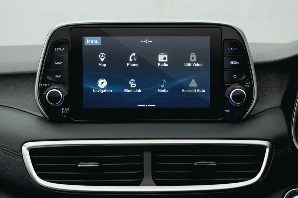 2020 Hyundai Tucson 20.32cm HD Audio Video Navigation System