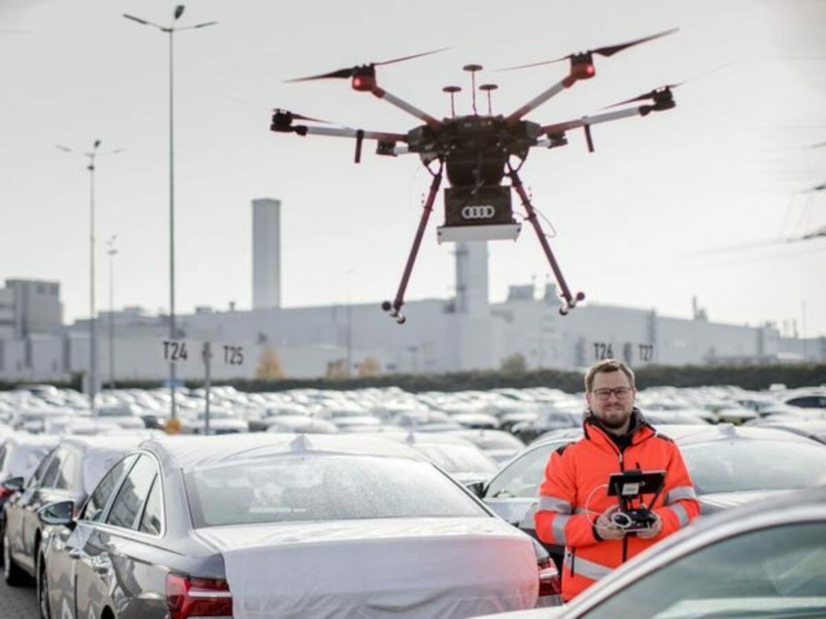 Audi drone