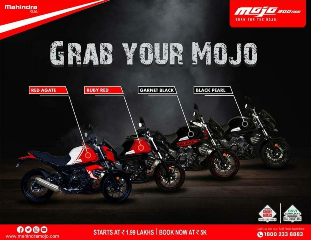 BS6 Mahindra MOjo launched