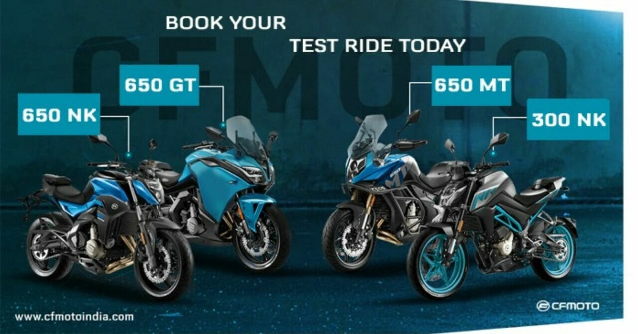 Cfmoto Announces Test Ride Registrations For What Appears To Be Their Bs6 Range Motoroids