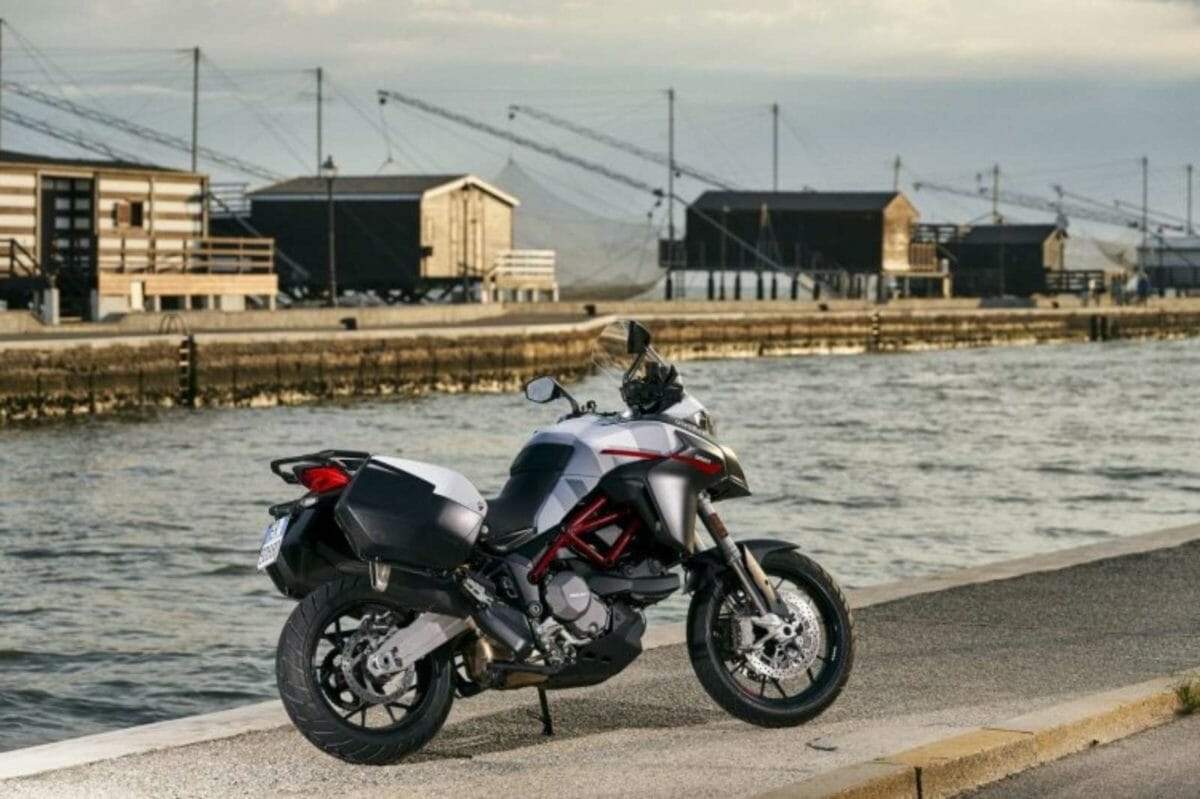 Ducati Multistrada 950 S White livery