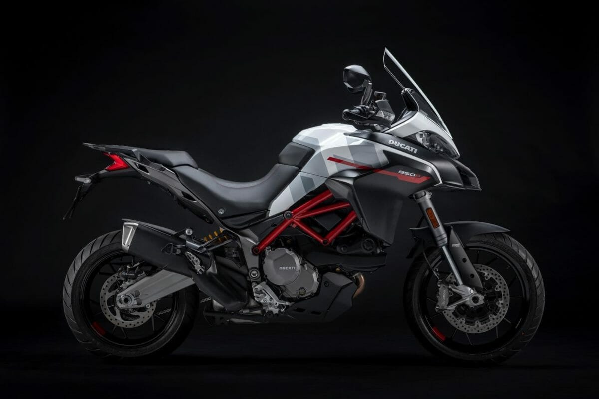 Ducati Multistrada 950 S White livery 2