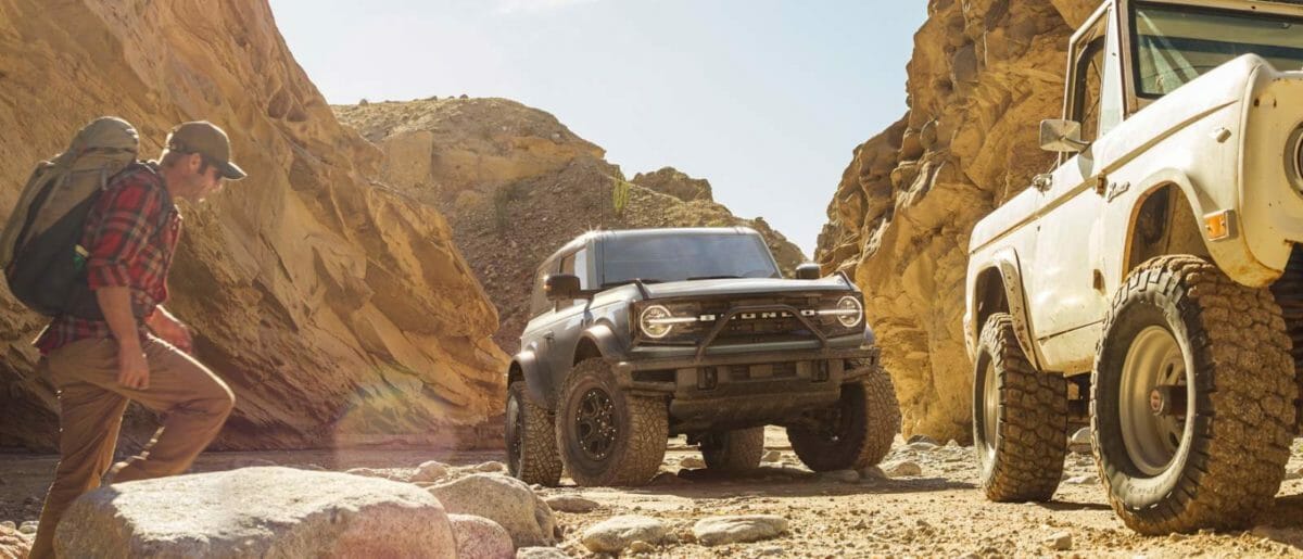 Ford Bronco revealed off road