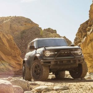 Ford Bronco revealed off road