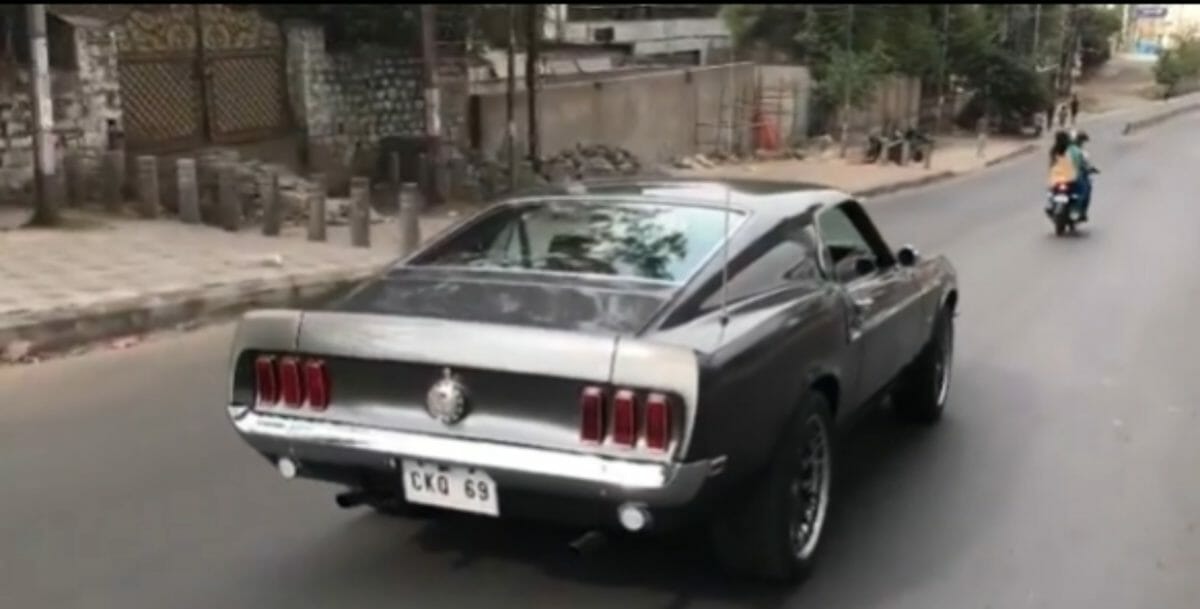 Ford Mustang Mach 1 Hyderabad (1)