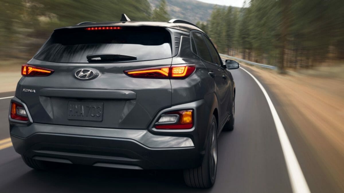 Hyundai KonaNightEdition rear