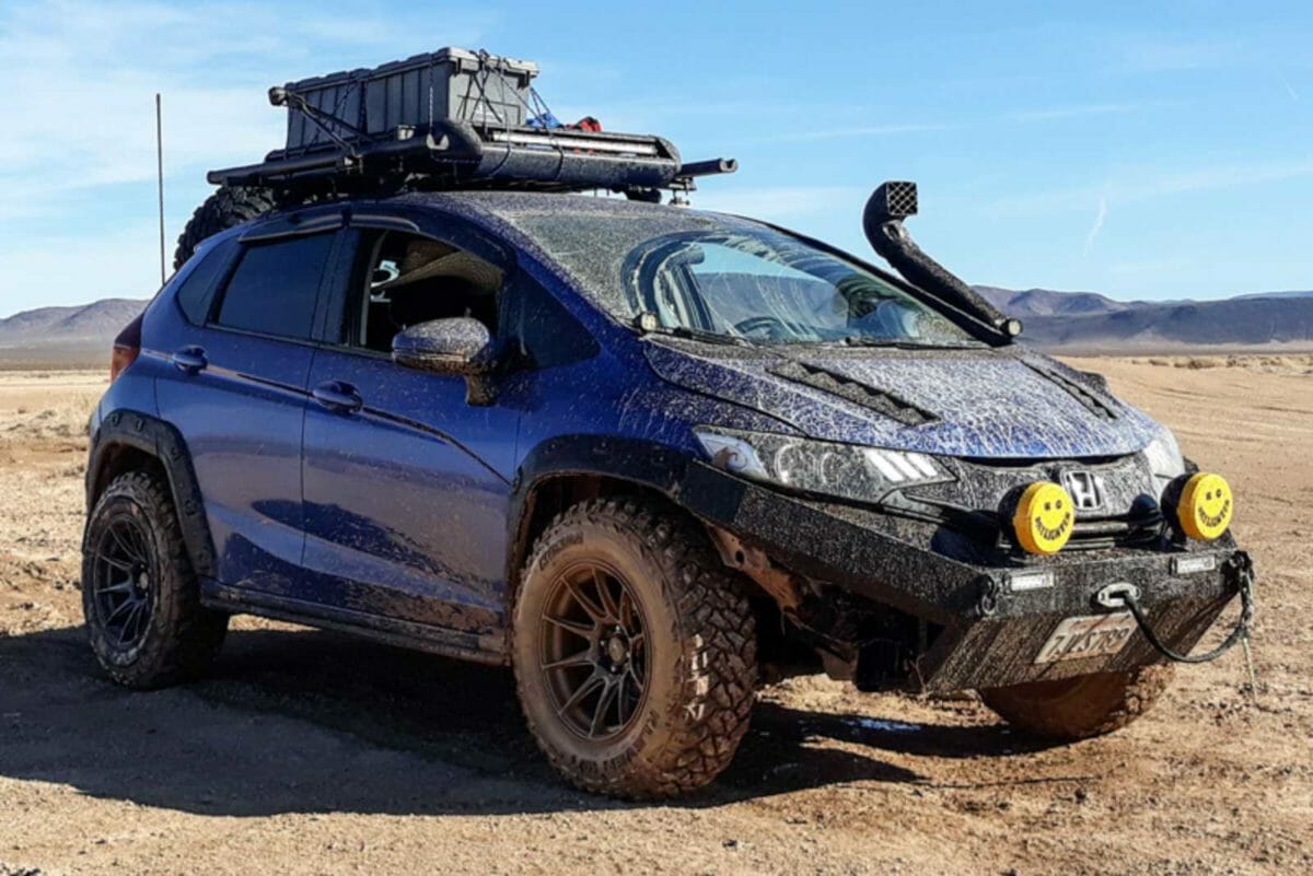 Lifted Honda Jazz Battlewagon