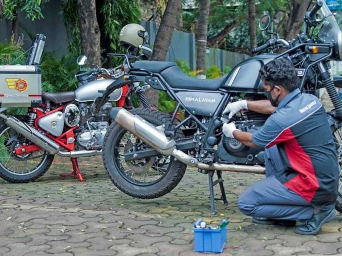 Service on on sale wheels royal enfield