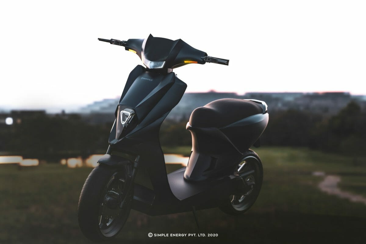 Simple energy electric scooter profile