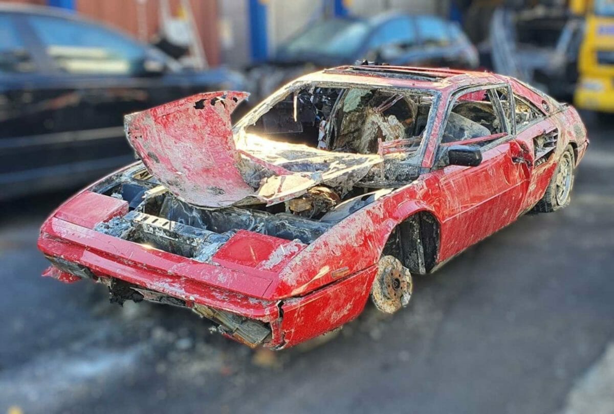 Stolen Ferrari Mondial recovered