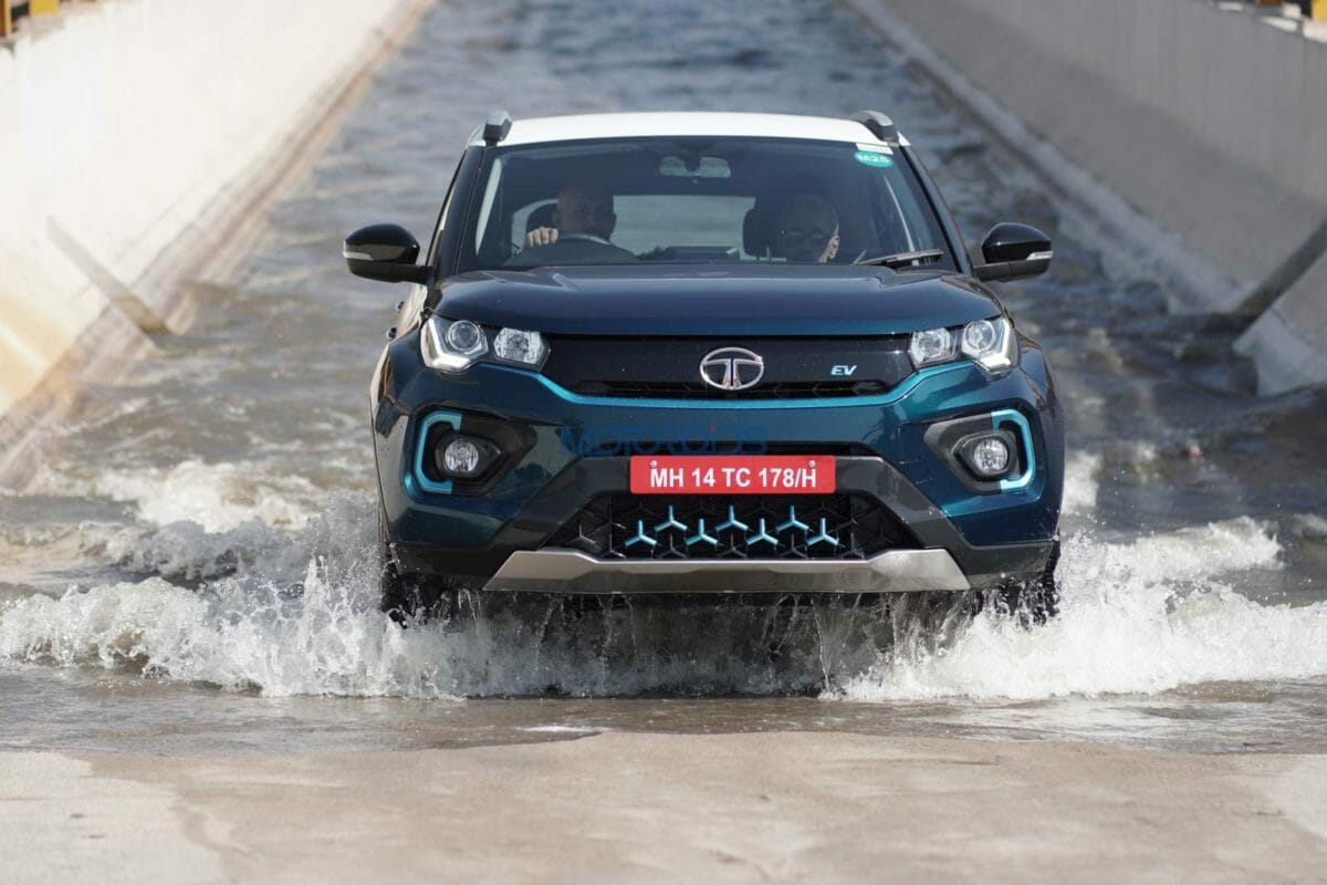 Tata Nexon EV – Water Wading Test