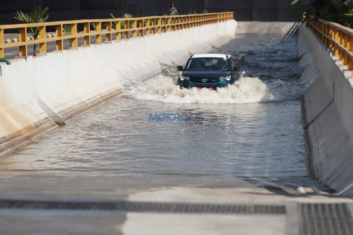 Tata Nexon EV – Water Wading.