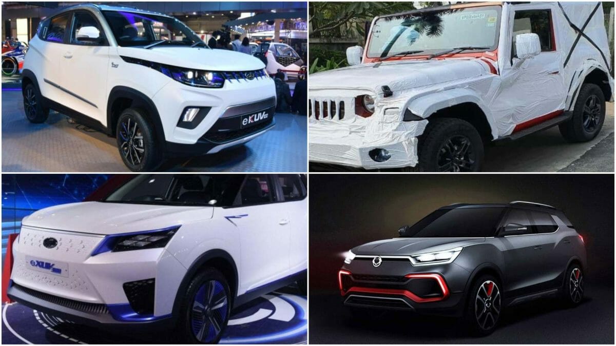 Upcoming Mahindra cars