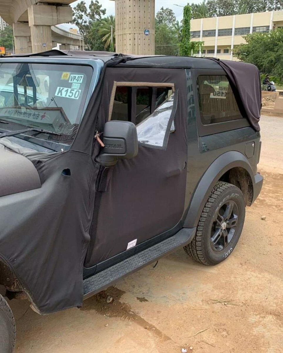 2020 Mahindra Thar side profile